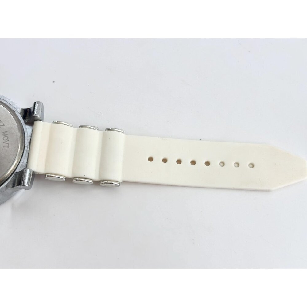 Carbon Elements Silicone Chronograph Vintage Unisex Wristwatch - 56mm - WORKS! - Picture 8 of 11